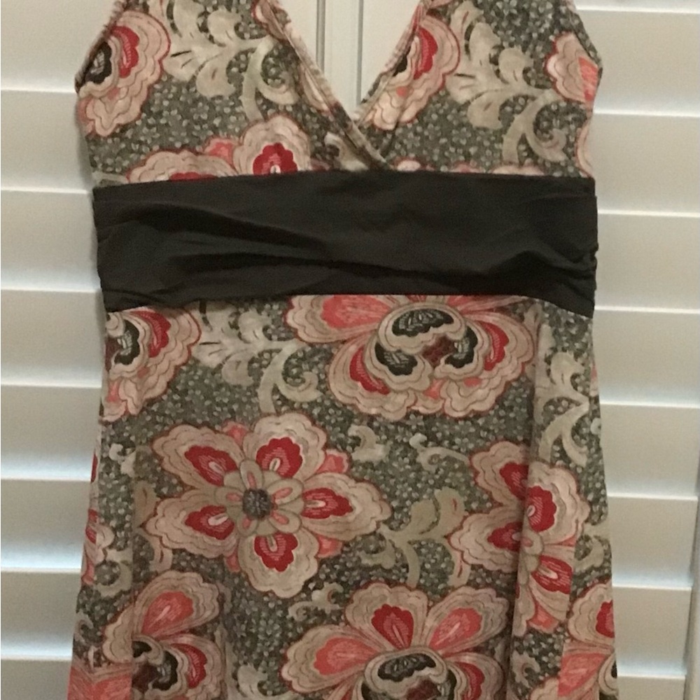 Patagonia Floral Dress - Pink and Black